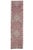Pink Turkish Hand-Knotted Runner For Sale - Image 8 of 8