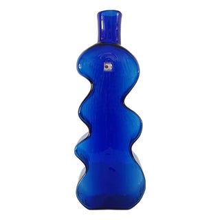 Postmodern Blenko Hank Adams Puzzle Vase For Sale