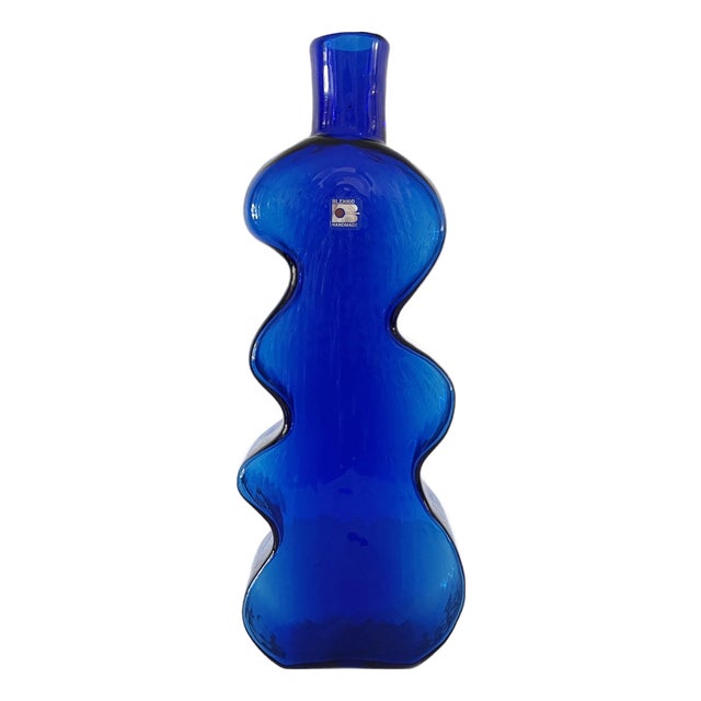 Postmodern Blenko Hank Adams Puzzle Vase For Sale