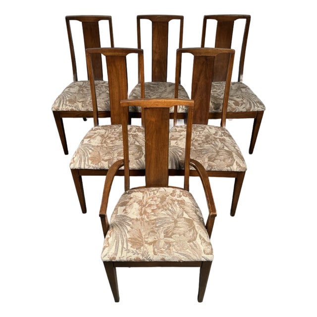 Set of 6 Mid-Century Dining Chairs For Sale