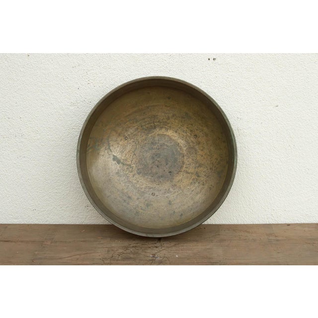 Early 20th Century Heirloom Bronze Urli For Sale - Image 4 of 8