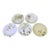 Narumi "Lucy's Garden" Series Floral Bone China Plate - Set of 5 For Sale