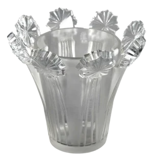 Sirius Crystal Vase by Marc Lalique, 1950