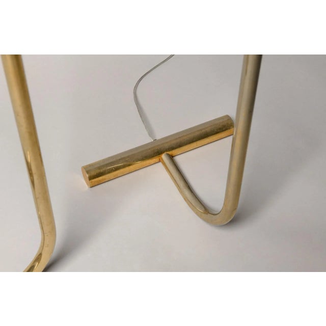 Re-edition of a height-adjustable floor lamp with adjustable lampshade. The lamp was originally produced in France in the...