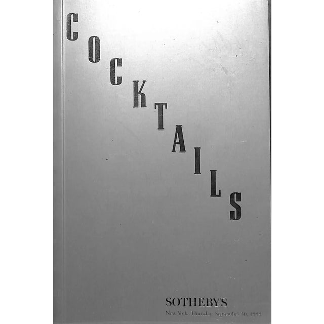 "Cocktails": Sotheby's Auction From Sept. 30, 1999 For Sale In New York - Image 6 of 6