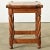Wood French 20th Century Carved Walnut Stool For Sale - Image 7 of 8