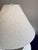 Organic Modern Matte White Wavy Porcelain Javary Table Lamp For Sale In Atlanta - Image 6 of 6
