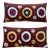 Hand Embroidered Suzani Bedding Pillow Cover 15'' X 33'' - Set of Two For Sale