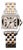 Cartier Santos Demoiselle 2698 Two-Tone Steel & 18k Gold Ladies Bracelet Watch For Sale