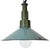 Industrial Petrol Enamel Military Pendant Lamp with Cast Aluminium Top, 1960s For Sale - Image 17 of 17
