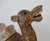 Wood Antique Anglo-Indian Hand-Crafted, Wood-Carved & Gilded Silver Leaf Reposed Camel Accent/Decorstive Piece For Sale - Image 7 of 18