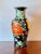 Late 20th Century Vintage Chinese Porcelain Black Floral Vase For Sale - Image 10 of 10