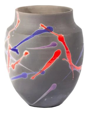 Robert Bob Reiberg Studio Pottery Vase