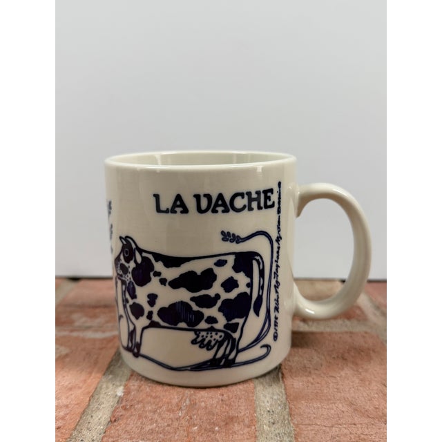 1970s Vintage French Taylor & Ng Collectible Mugs - Set of 6 For Sale - Image 14 of 16