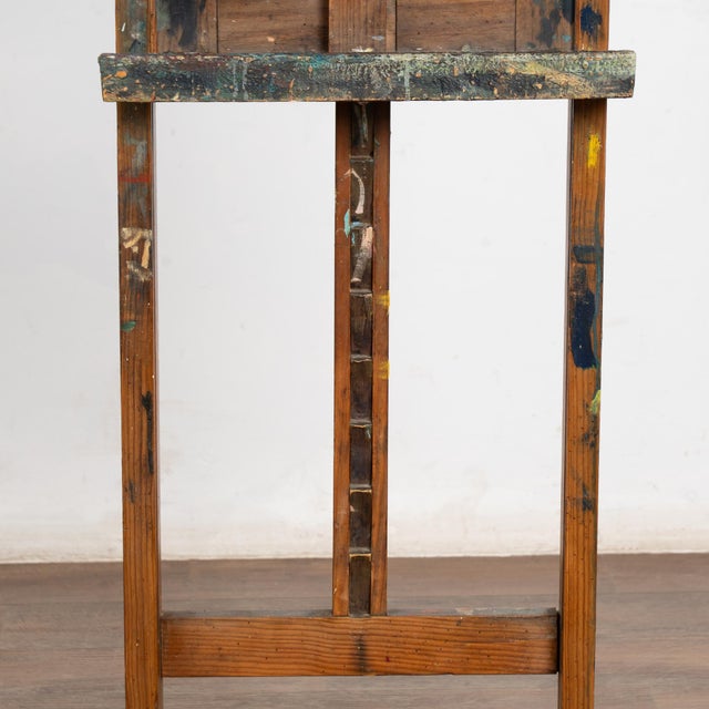 Late 19th Century Antique Wood Painter's Easel For Sale - Image 12 of 14