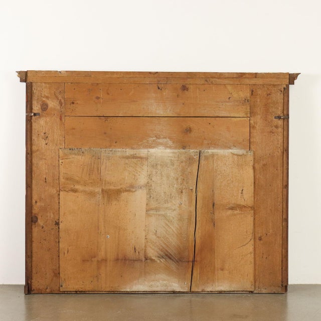 Empire Fireplace in Walnut For Sale - Image 9 of 12