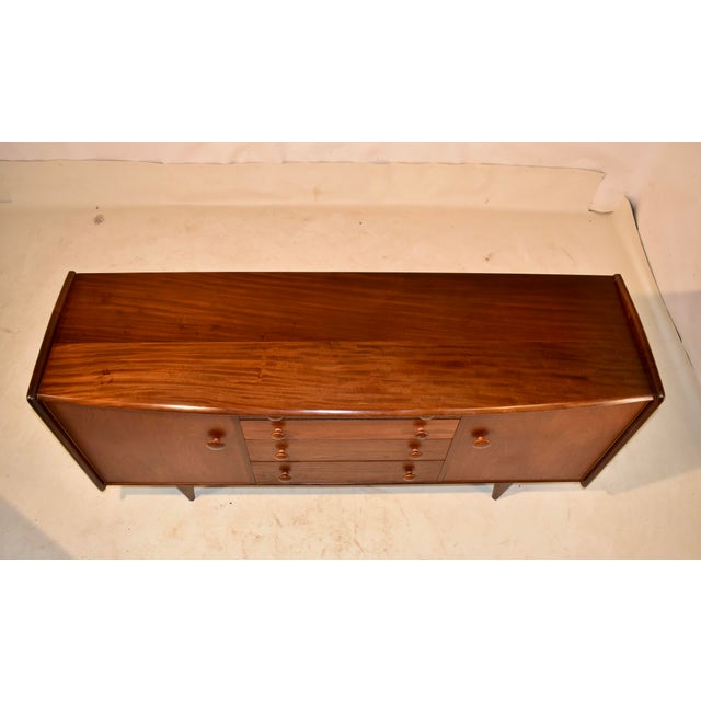 Brown Mid-Century Modern Sideboard by A.Younger, Ltd., Circa 1960's For Sale - Image 8 of 12