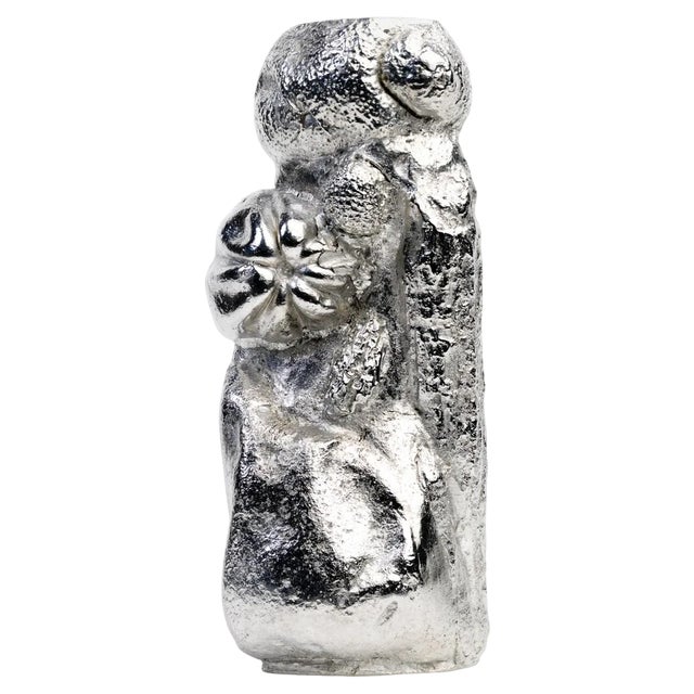 Lemon Tin Vase by Kajsa Willner For Sale