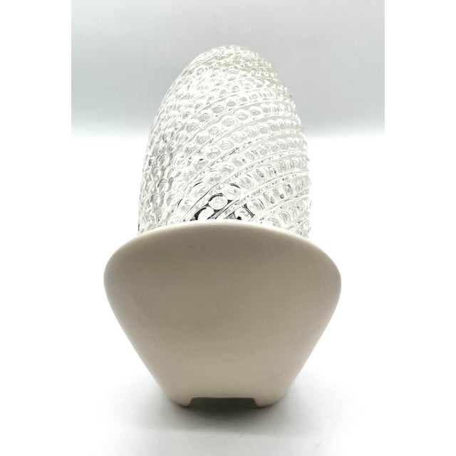 Model 21 Wall Lights in Ceramic and Frosted Glass from Lindner Leuchten, 1960s, Set of 2 For Sale - Image 6 of 17