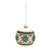Infuse your holiday decor with Scandinavian charm using this set of Nordic Frosted Glass Ball Ornaments. Featuring a...
