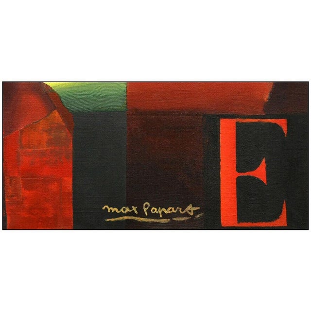 Cubism 1990s Le Jeune Anacharsis, Max Papart For Sale - Image 3 of 5