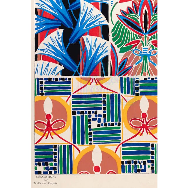 Ea Seguy Suggestions Pour Étoffes Et Tapis, Plate 20 For Sale - Image 4 of 5