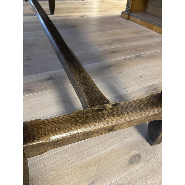 Large French Antique Farmhouse Table For Sale - Image 4 of 16