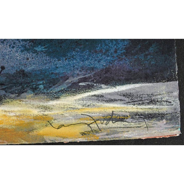 Larry Fodor "Mask" Hand Signed & Numbered Lithograph on Paper For Sale In Denver - Image 6 of 7