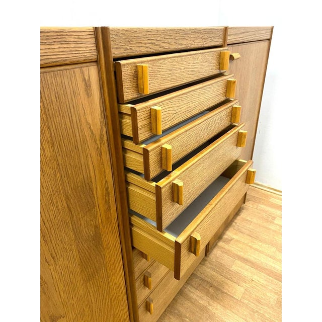 Vintage Cabinets with Drawers, Czech, 1980s For Sale - Image 14 of 15