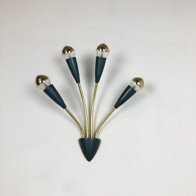 Italian Theater Wall Sconce, 1950s For Sale - Image 15 of 15