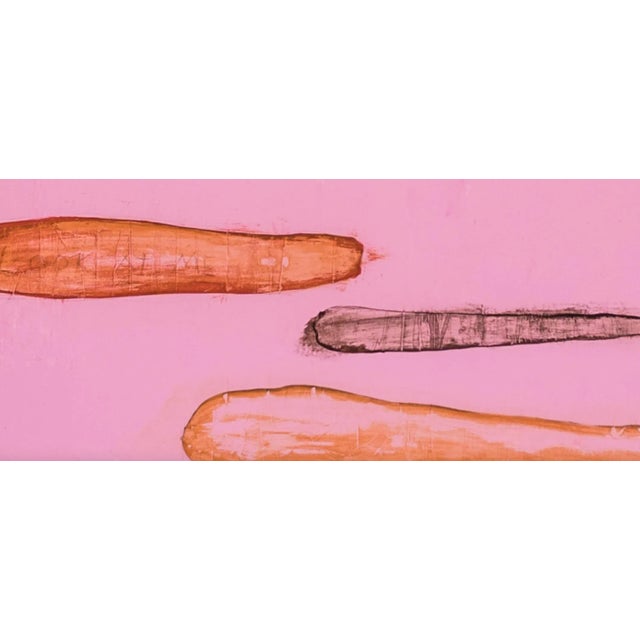 "Look at Me #9" Contemporary Original Abstract Acrylic Painting by Vincent Salvati For Sale - Image 4 of 5