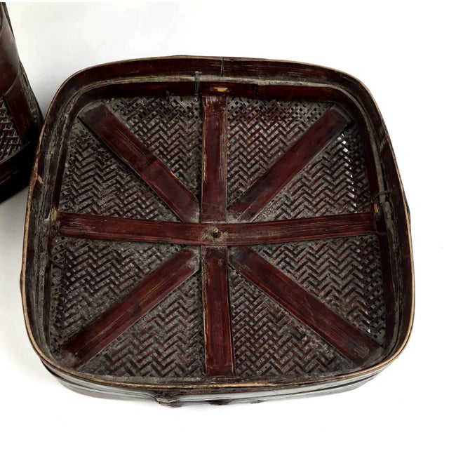 19th Century Chinese Wedding Basket For Sale - Image 10 of 13