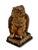 Unusual Antique American Cast Iron Wise Old Owl Sitting on a Book Figurative Doorstop - Circa 1920s. For Sale - Image 4 of 18