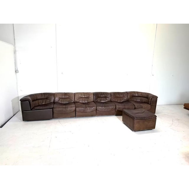 DS 14 Modular Chair Sofa from de Sede, Set of 7 For Sale - Image 4 of 18