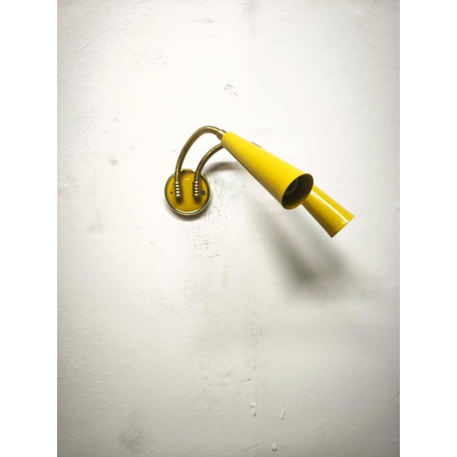 2-Light Sputnik Wall Lamp with Adjustable Arms, 1960s For Sale - Image 10 of 12