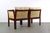 1960s Modular Two Seater Sofa Chairs by Illum Wikkelsø in Rosewood and Cane - a Pair For Sale - Image 5 of 9