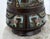Antique Japanese Shaped Vase Bronze & Champleve Enamel Base For Sale - Image 4 of 12