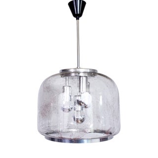 Murano Glass Pendant Light by Doria Leuchten for Doria Leuchten, 1960s For Sale