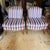 Pair Striped Baker Bergères For Sale - Image 11 of 11
