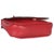 Red Pebbled Calfskin Interlocking G Small Soho Flap Bag For Sale In New York - Image 6 of 9