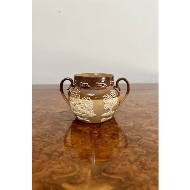 Tea Service from Doulton, 1890, Set of 4 For Sale - Image 4 of 7