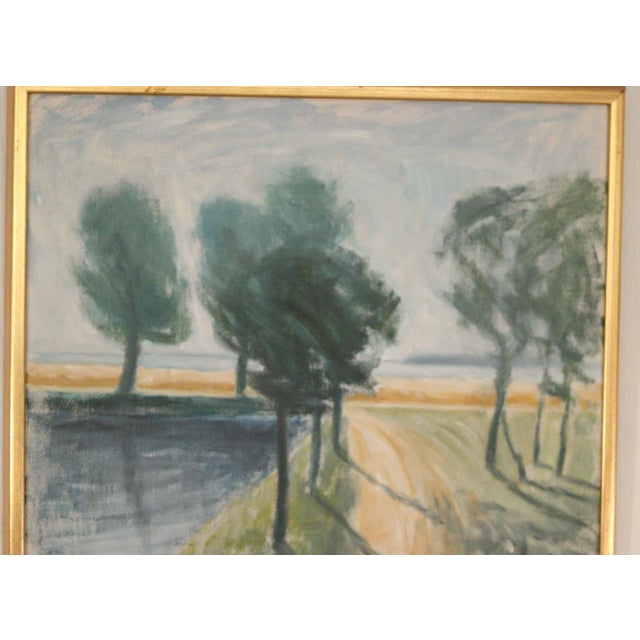 Sune Lundquist, Trees, 1960s, Oil on Canvas, Framed For Sale - Image 13 of 16