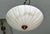 Stone 1980s French Directoire Style Incised Star Alabaster Flush Mounts - Pair For Sale - Image 7 of 18