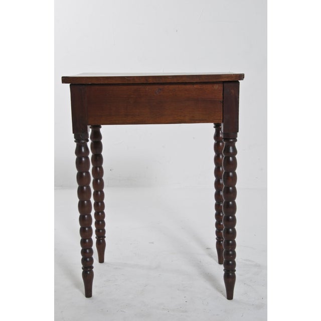Small Wooden Side Table For Sale - Image 7 of 11