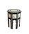 Hollywood Regency Side Table in the style of Martyn Lawrence Bullard with Faux Ivory Details, 2010s For Sale - Image 10 of 10