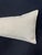 Turkish Hemp Pillow Cushion Natural Beige Sky Blue Cushion Cover 14"x45" For Sale - Image 4 of 4