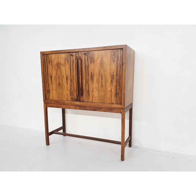 Scandinavian Bar Cabinet by Torbjørn Afdal for Mellemstrands Møbelfabrik, Norway, 1960s For Sale - Image 3 of 17