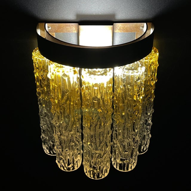 Vintage Wall Lamp Tronchi by Venini, Italy, 1960s For Sale - Image 12 of 15