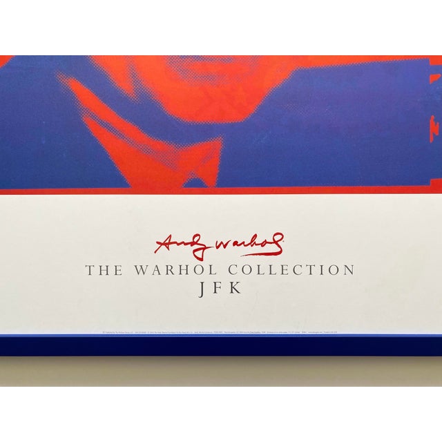 Andy Warhol Foundation Vintage Offset Lithograph Print Framed JFK Pop Art Poster " Flash-November 22, 1963 From the Flash Portfolio " 1968 For Sale - Image 12 of 18