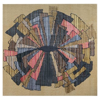 Contemporary Sauron Textural Rug by Doris Leslie Blau For Sale